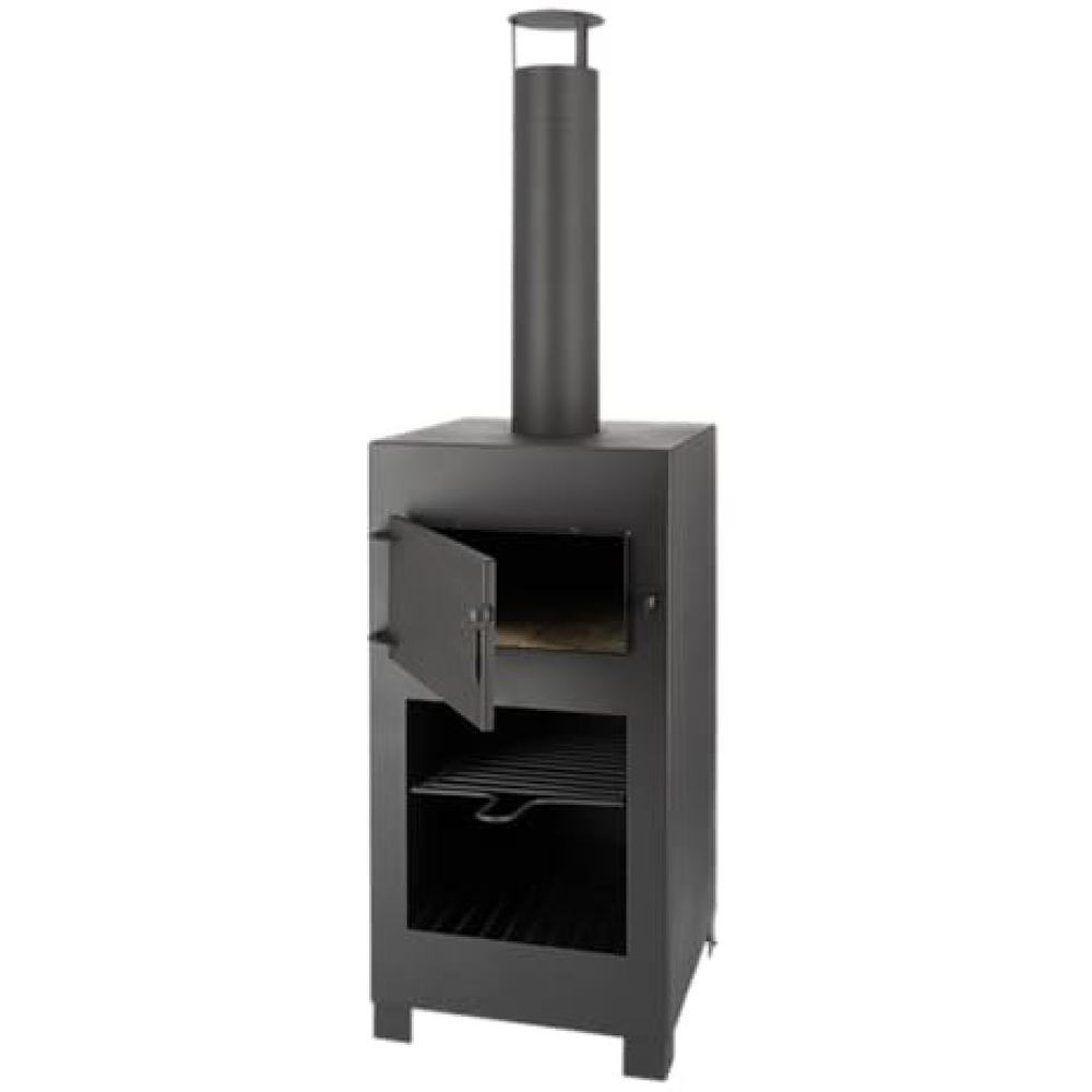 Fallen Fruits Black Terrace Heater and Pizza Oven Image 3