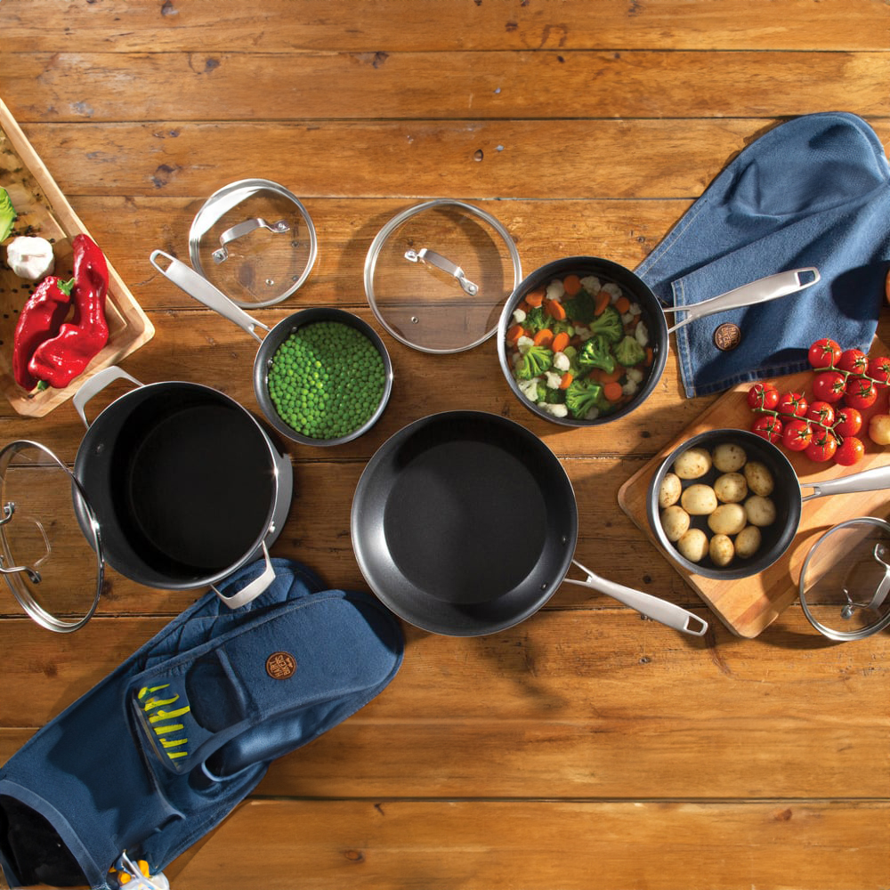 Daewoo Hairy Bikers 5 Piece Pan Set Image 2