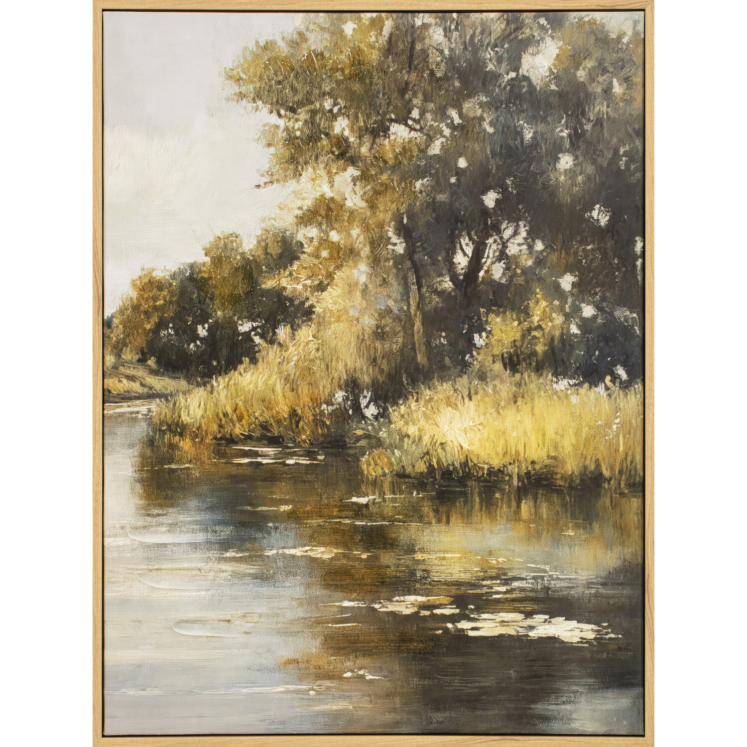 Vintage Idyllic Countryside Canvas Image 4