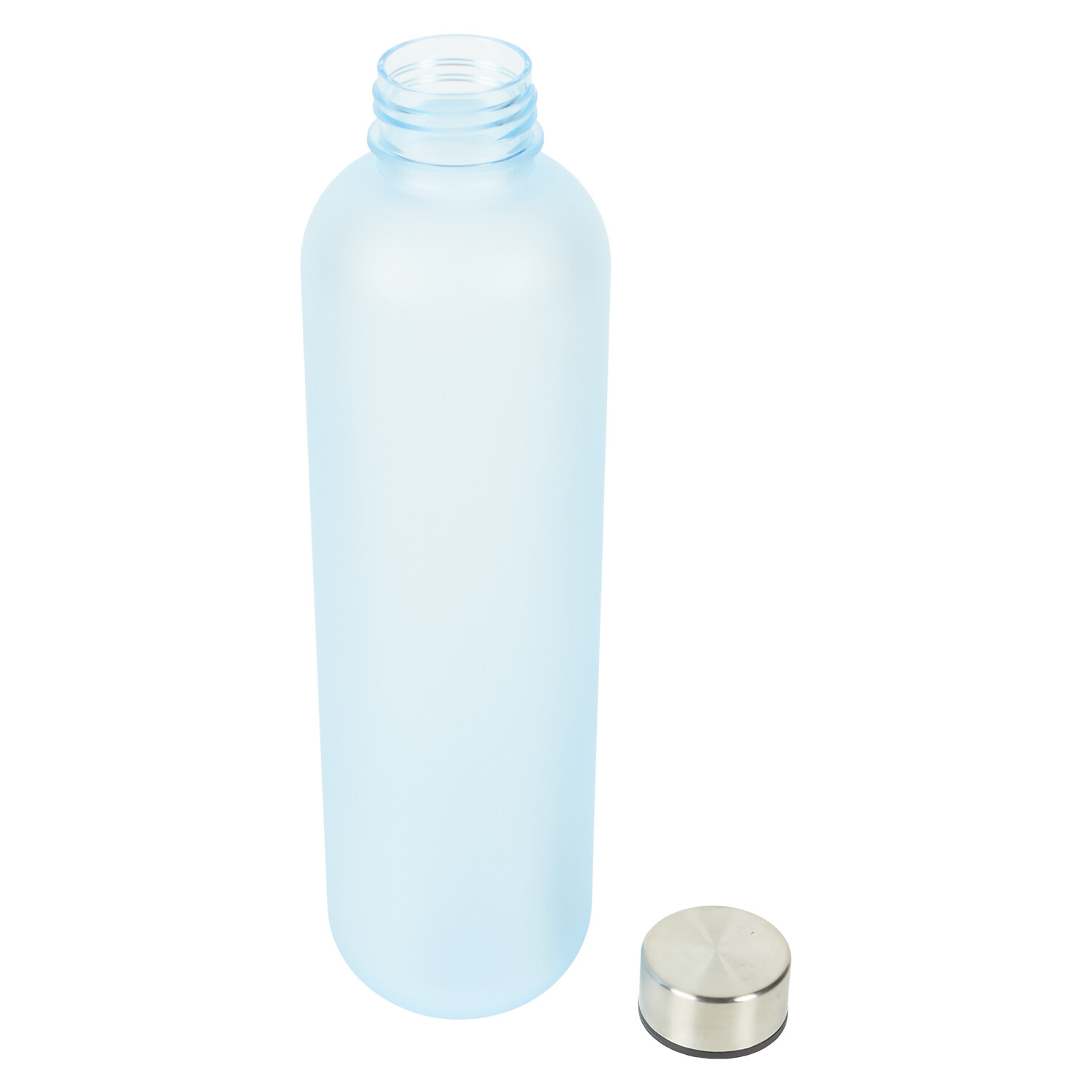 Soft Touch Bottle with Screw Top - Blue or Black Image 4