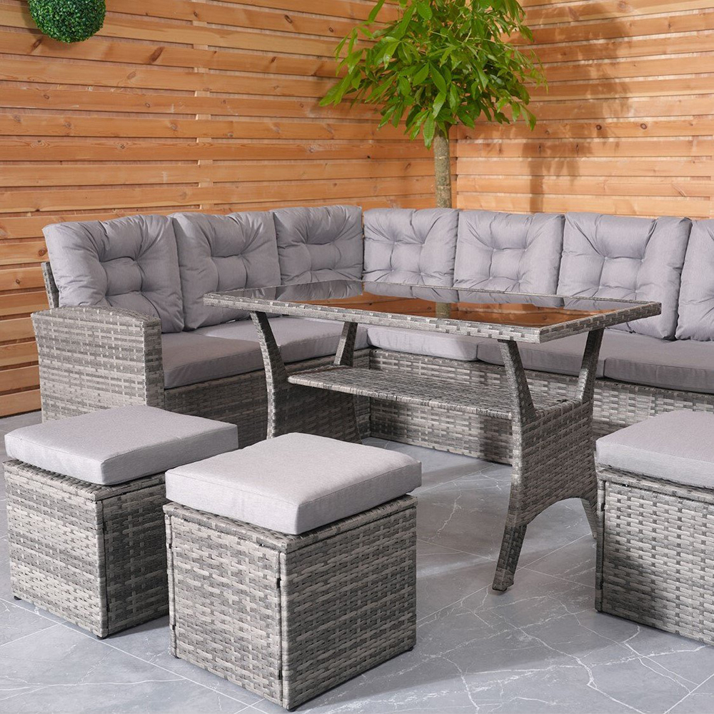 New Jersey Sofa Set - Grey Image 8