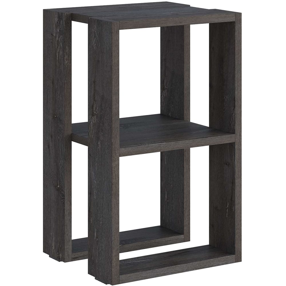 Decortie Lonie Dark Coffee Bedside Table Image 2