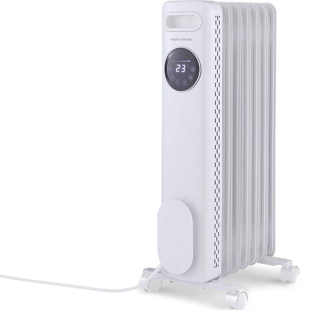 Morphy Richards White Digital Oil Filled Radiator 1500W Image 3