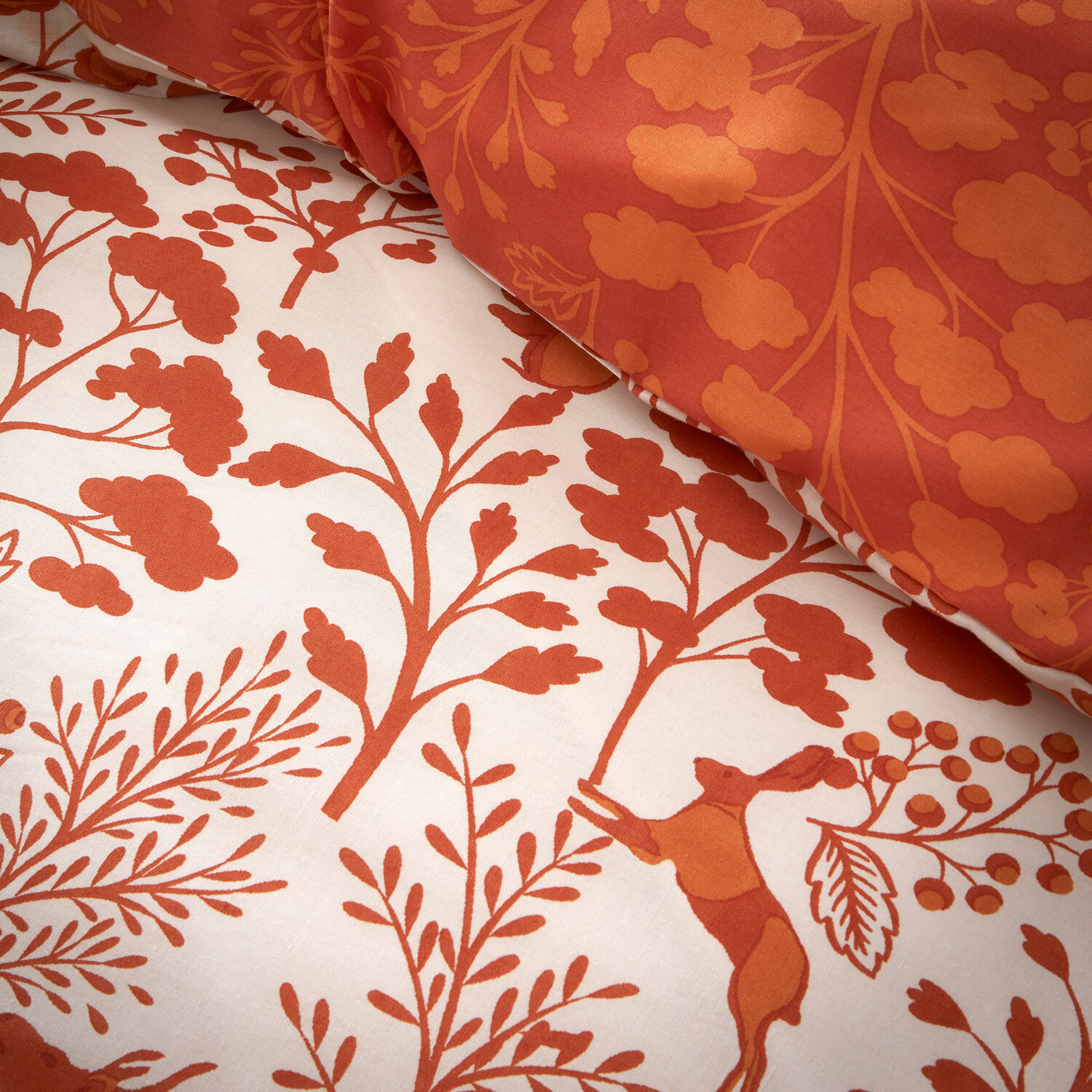 The Fall Collection Autumn Meadow Duvet Cover and Pillowcase Set - Riust / Single Image 5