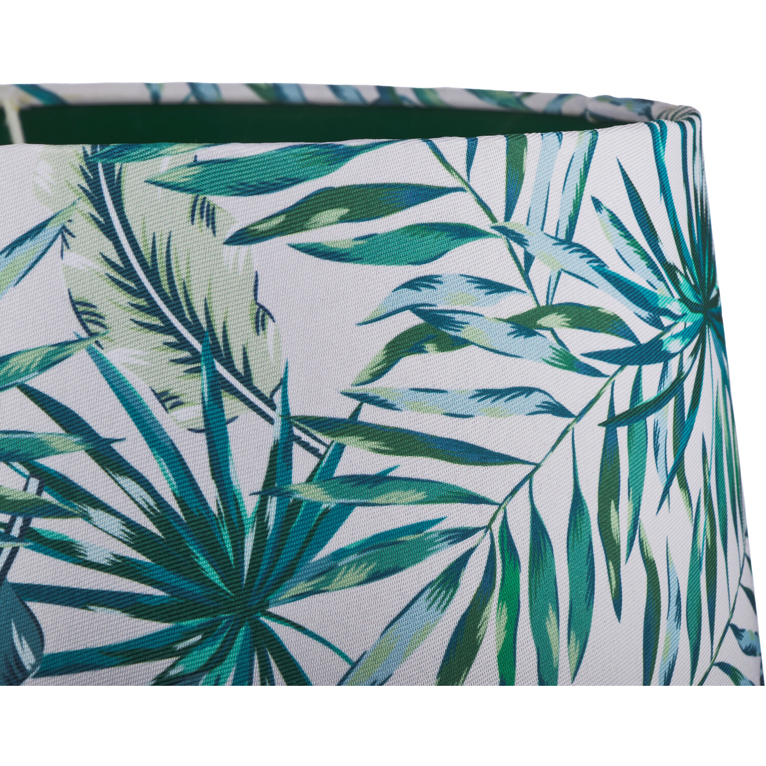 Tropical Leaf Print Tapered Shade - Multicolour Image 4
