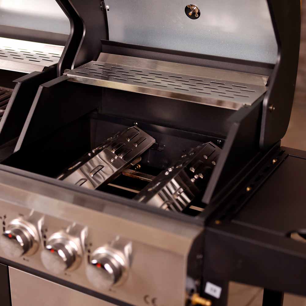 Charles Bentley Gas BBQ Flame Tamer 4pk Image 5