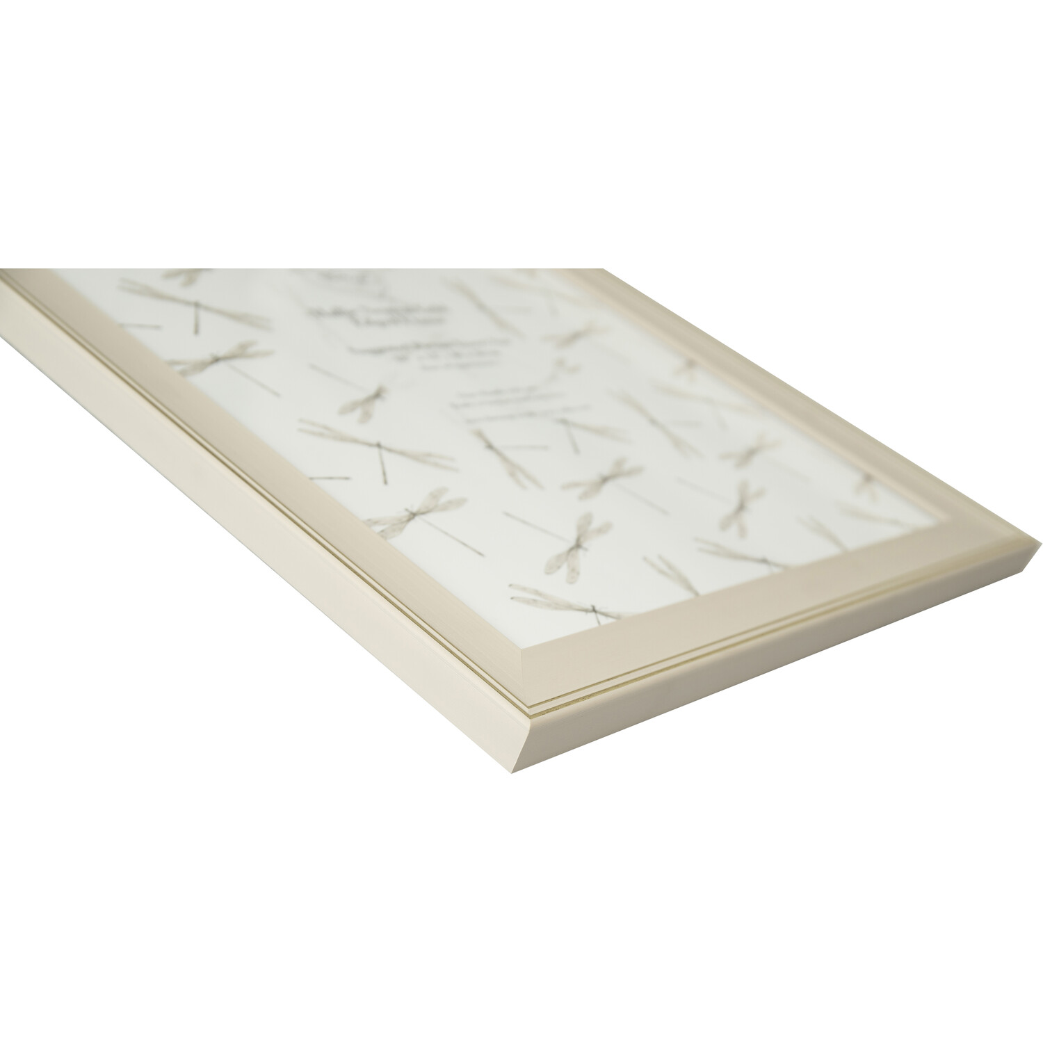 Hallie Neutral Gold Edged Frame Neutral 16 x 12in Image 3