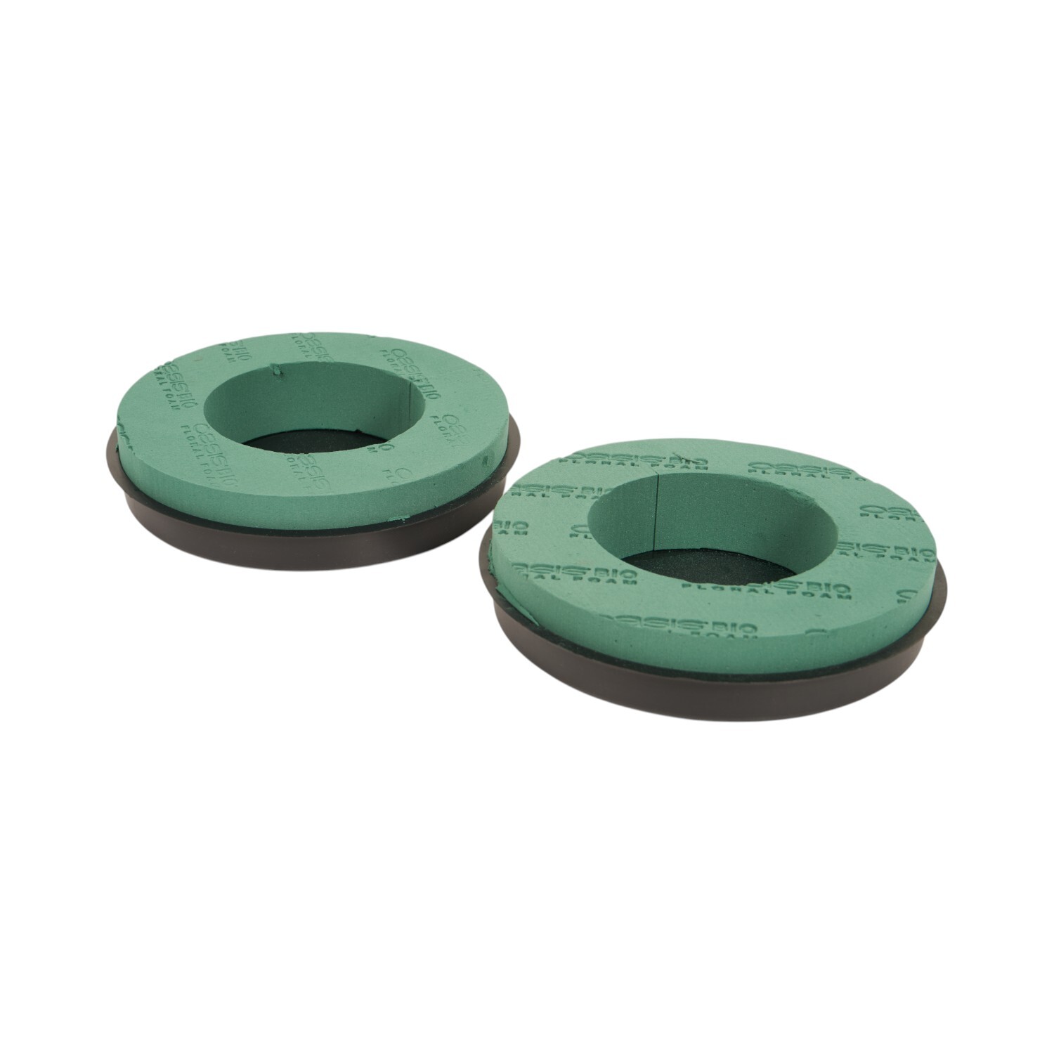 Pack of 2 Oasis Bio Design Floral Foam RingsGreen Image 2