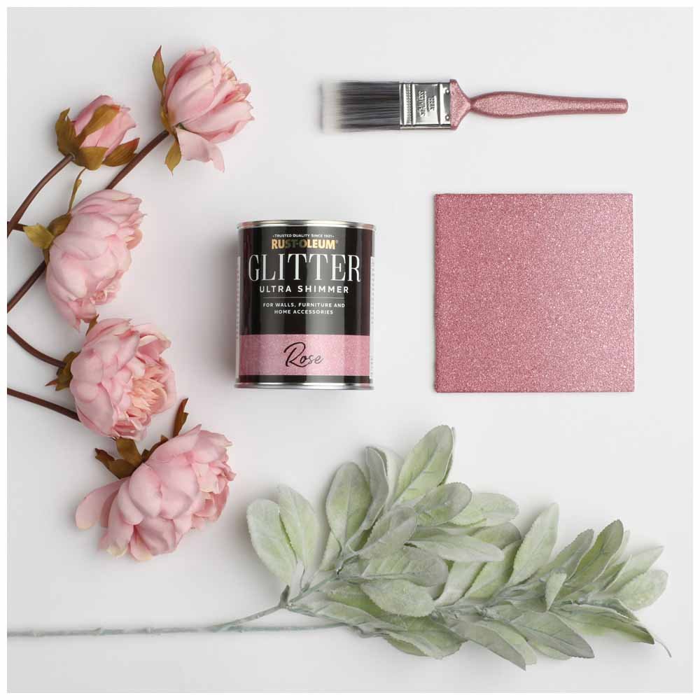 Rust-Oleum Glitter Rose Ultra Shimmer Paint 250ml Image 6