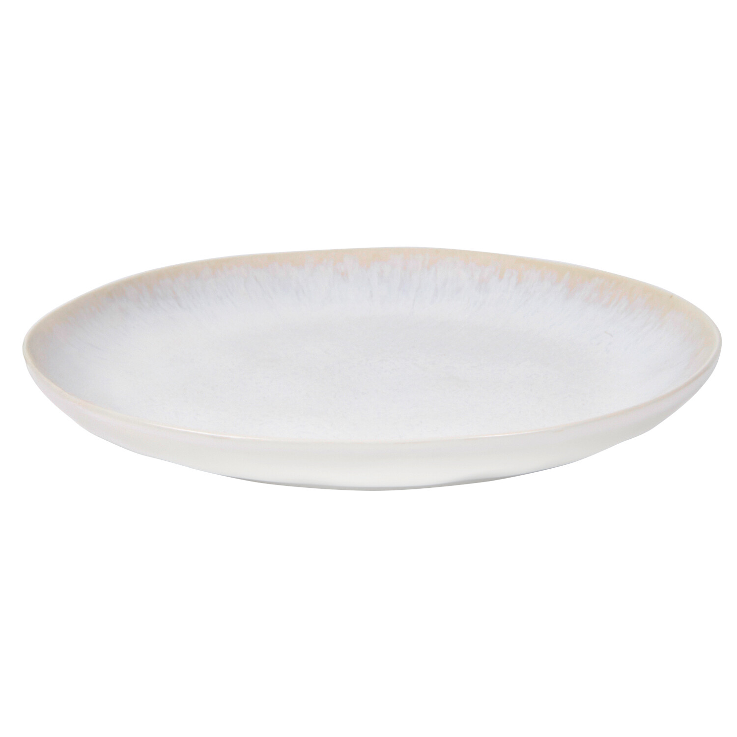 White Textured Plate - White / Dinner Plate Image 1