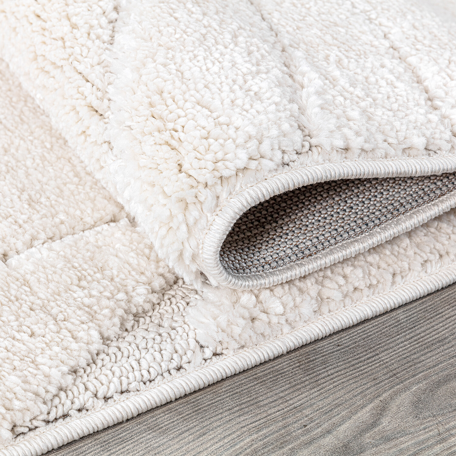 Nevada Abstract Swirl Rug - Cream / 120cm Image 3