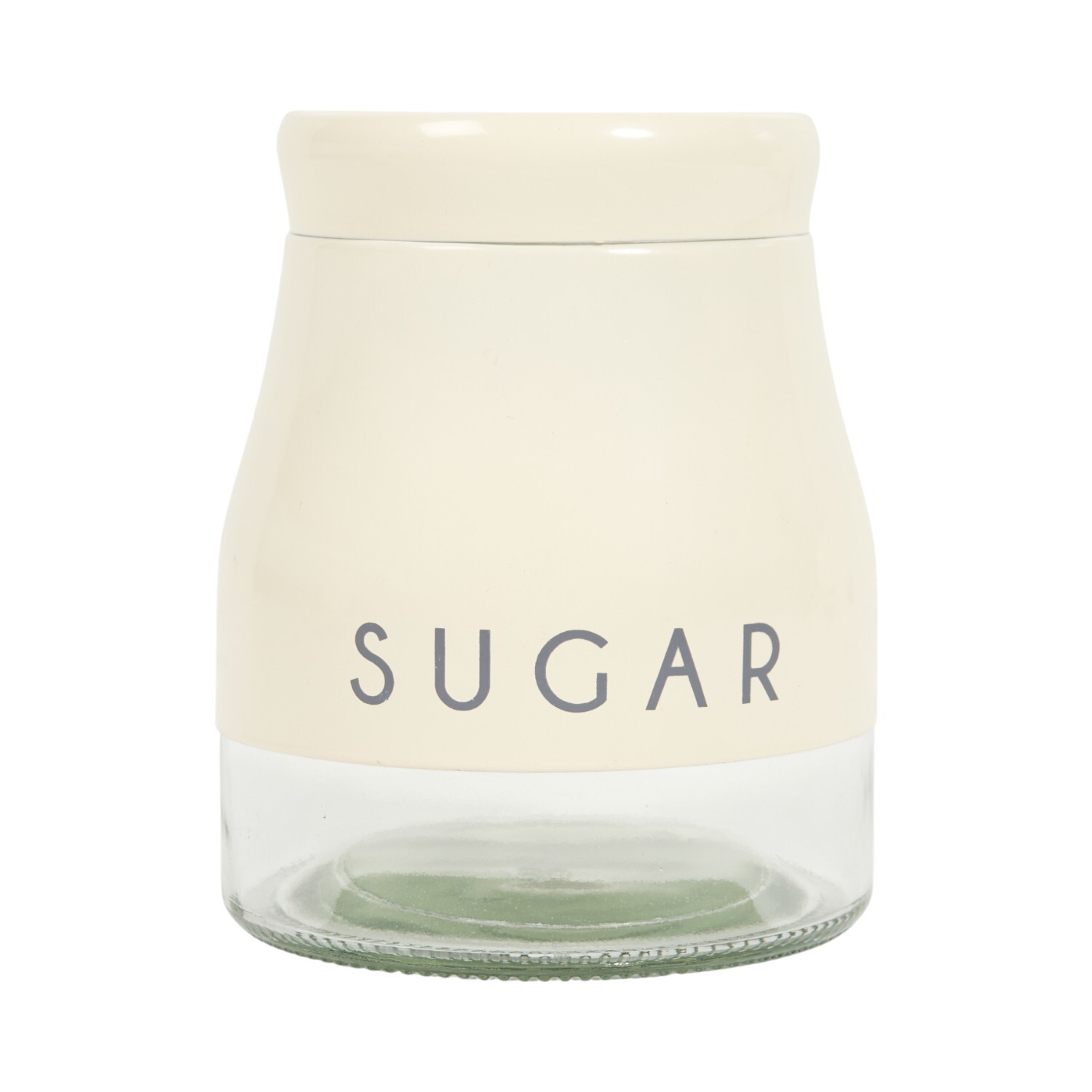 Set of 3 Stainless Steel Canisters Neutral Image 4