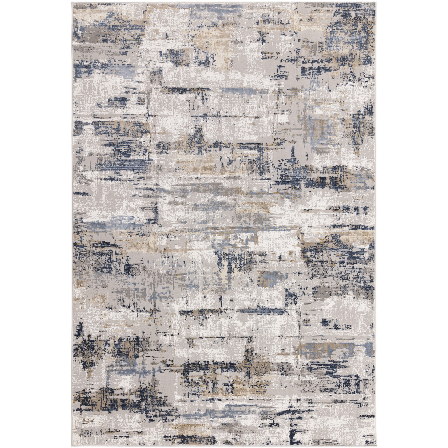 Neutral Modern Italia Rug 120cm Image 1