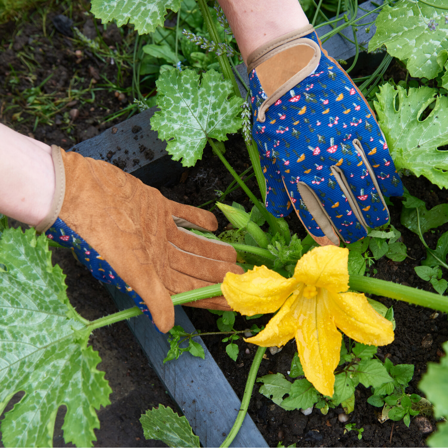 Briers Mushrooms Smart Gardeners Gloves Multicolour Image 3