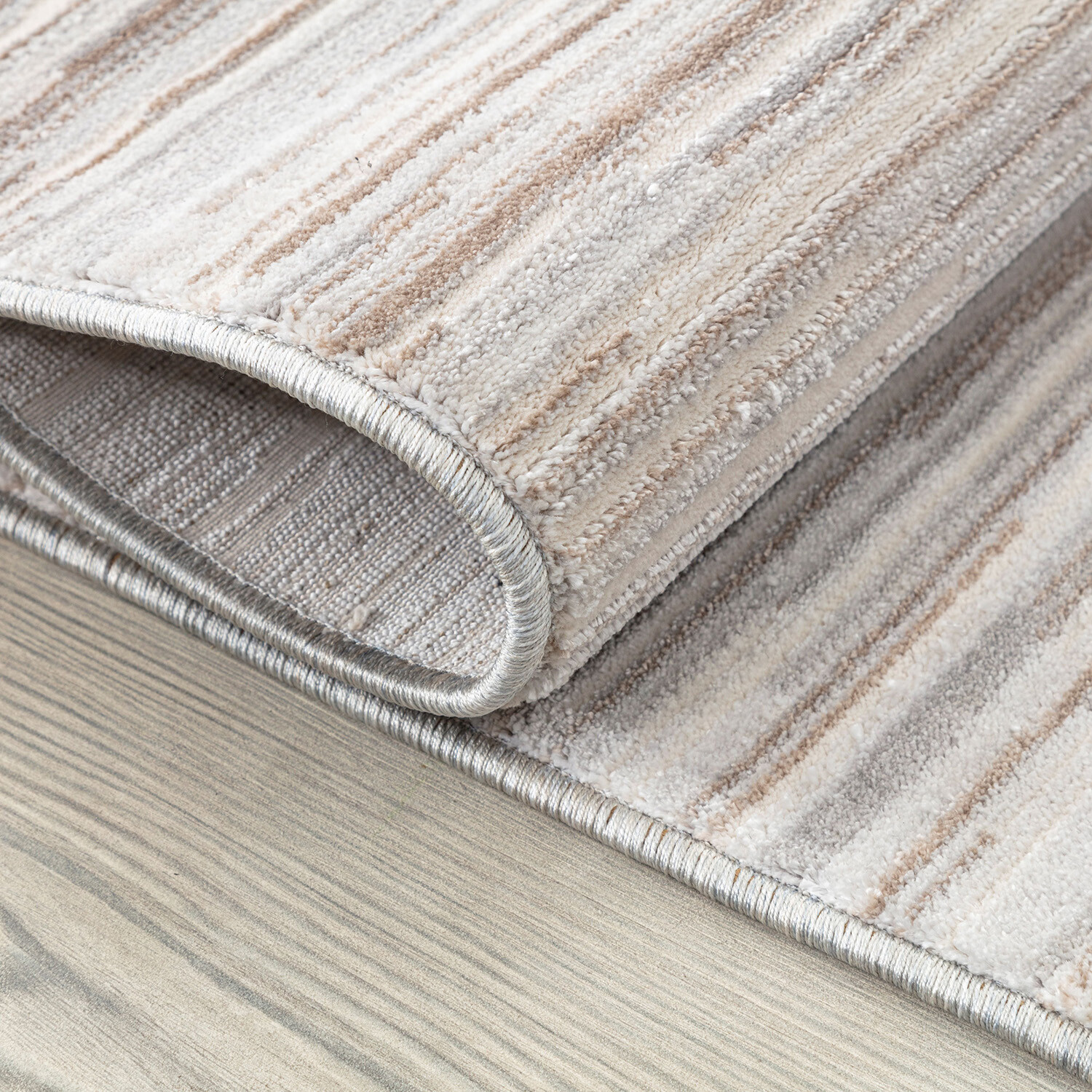 Bosa Stripe Rug - Natural / 140cm Image 2