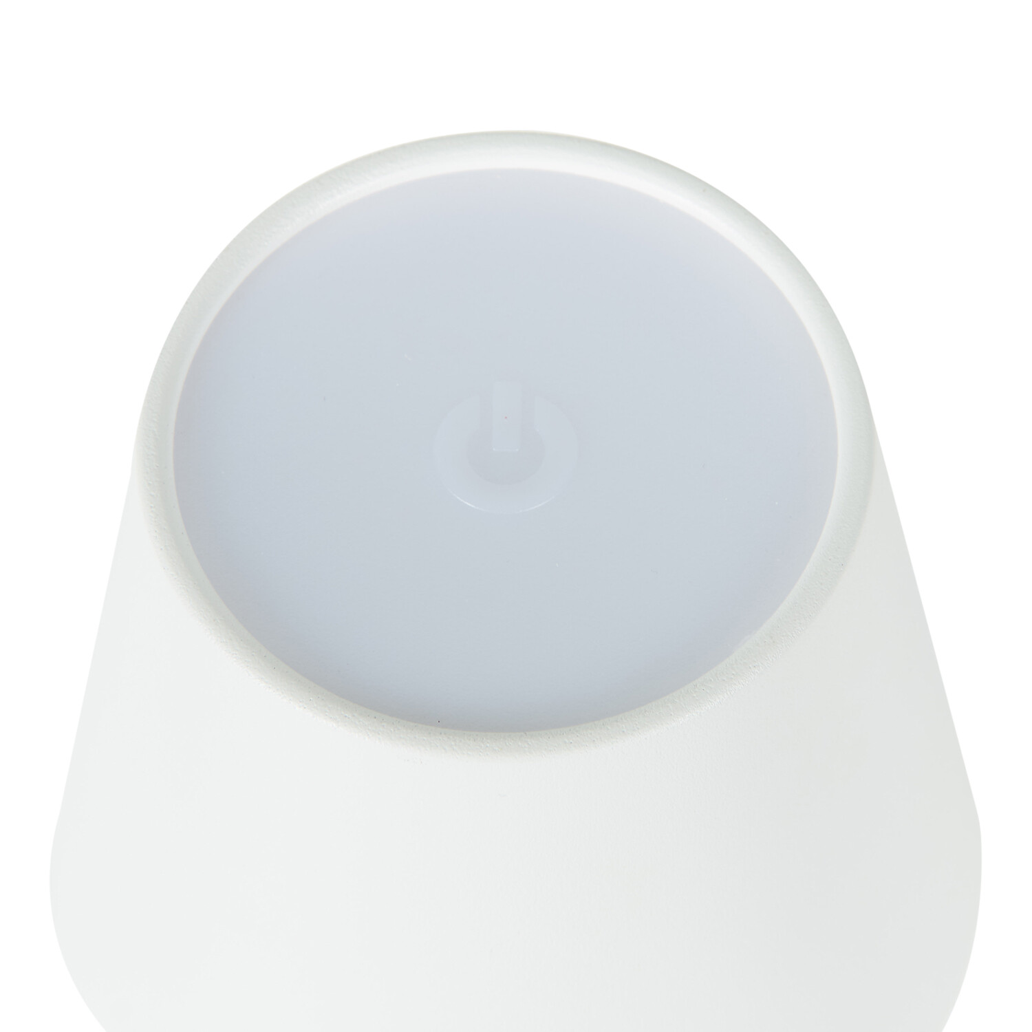 Eloise USB Table Lamp - White and Clear Image 6