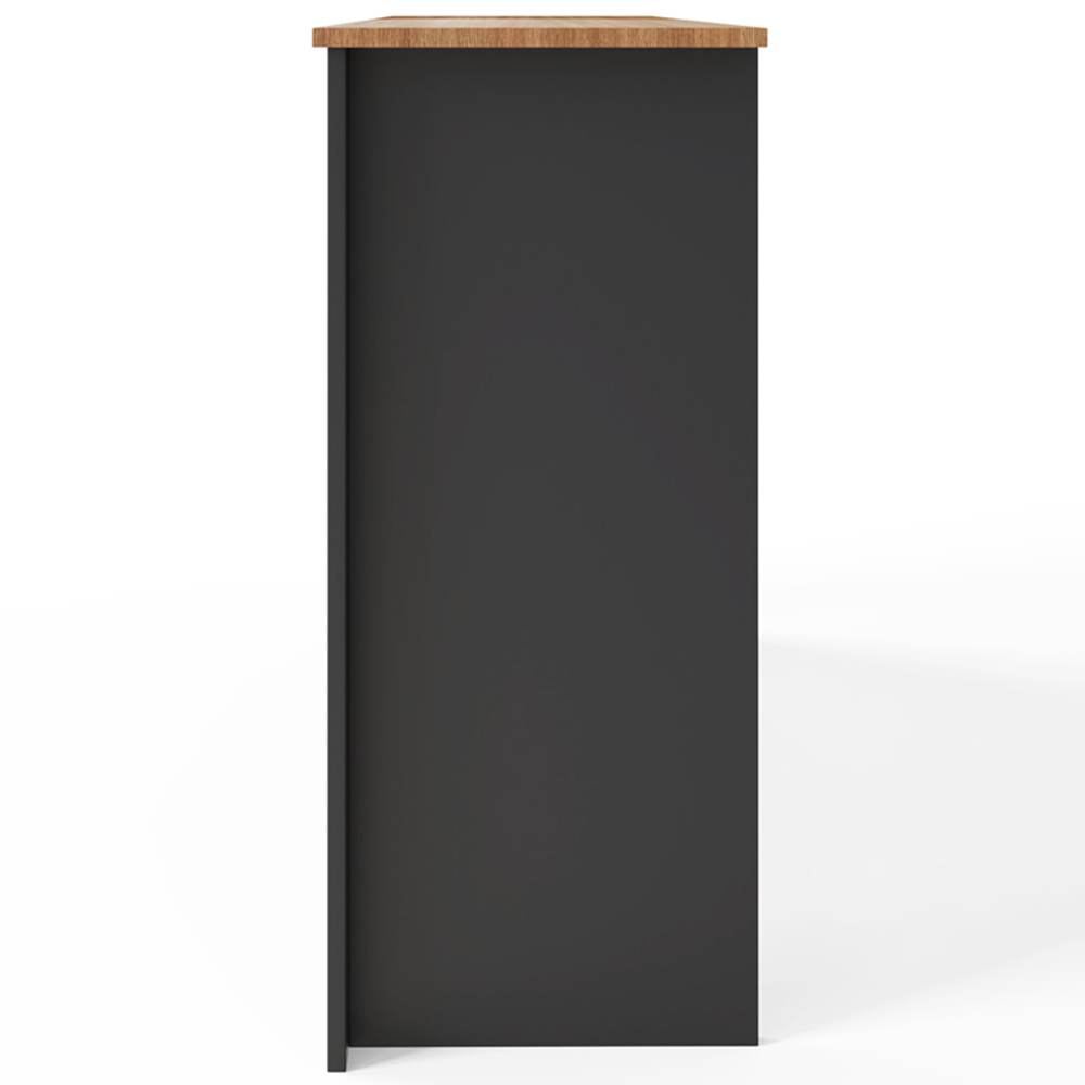 GFW Lancaster 7 Drawer Slate Blue Merchants Chest of Drawers Image 5