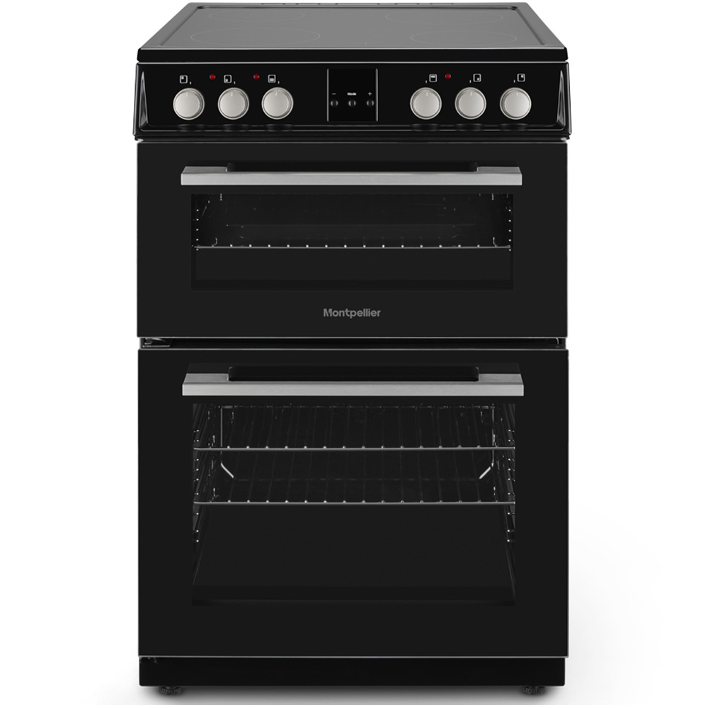 Montpellier MDOC60FK Black Wide Ceramic 39L Double Cooker Image 2