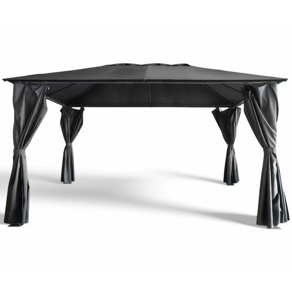 Royalcraft Titan 4 x 3m Grey Galvanised Steel Gazebo Image 2