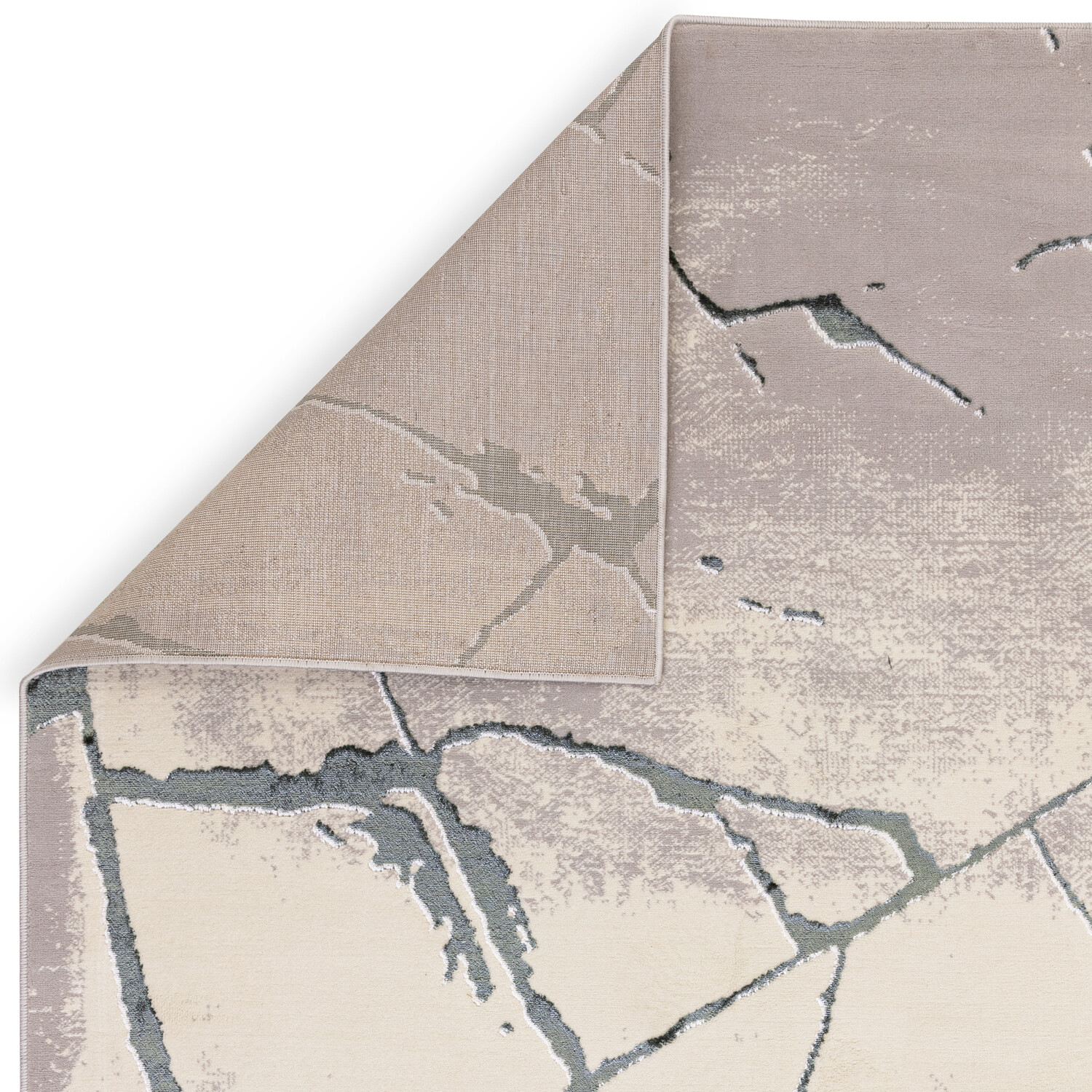 Diamond Green Marble Rug 140cm Image 4