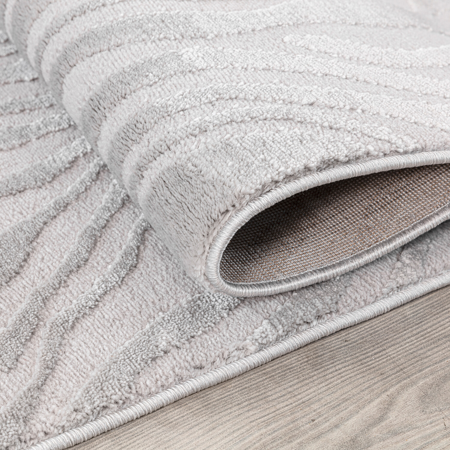 Boutique Wave Rug - Silver / 160cm Image 3