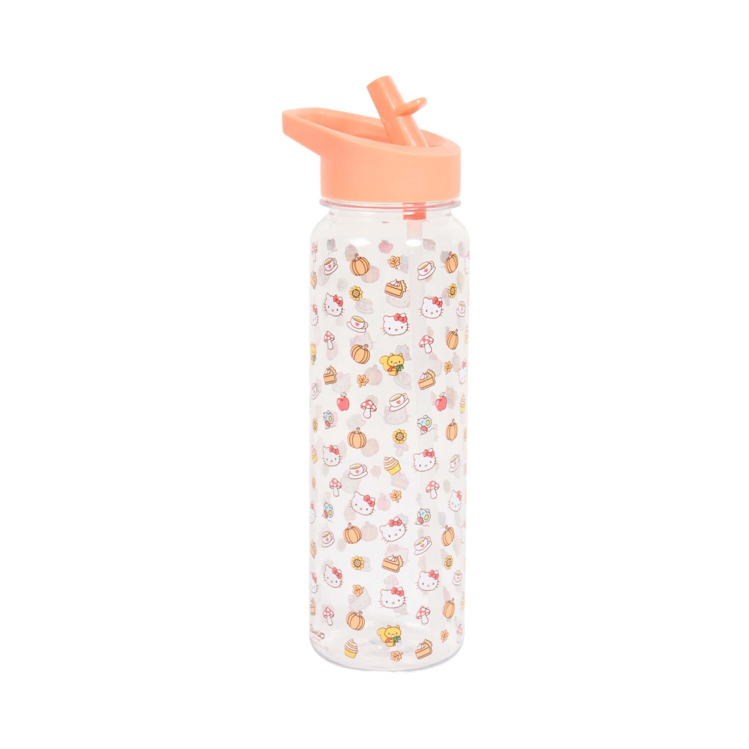 Autumn Hello Kitty Water Bottle Peach Image 4