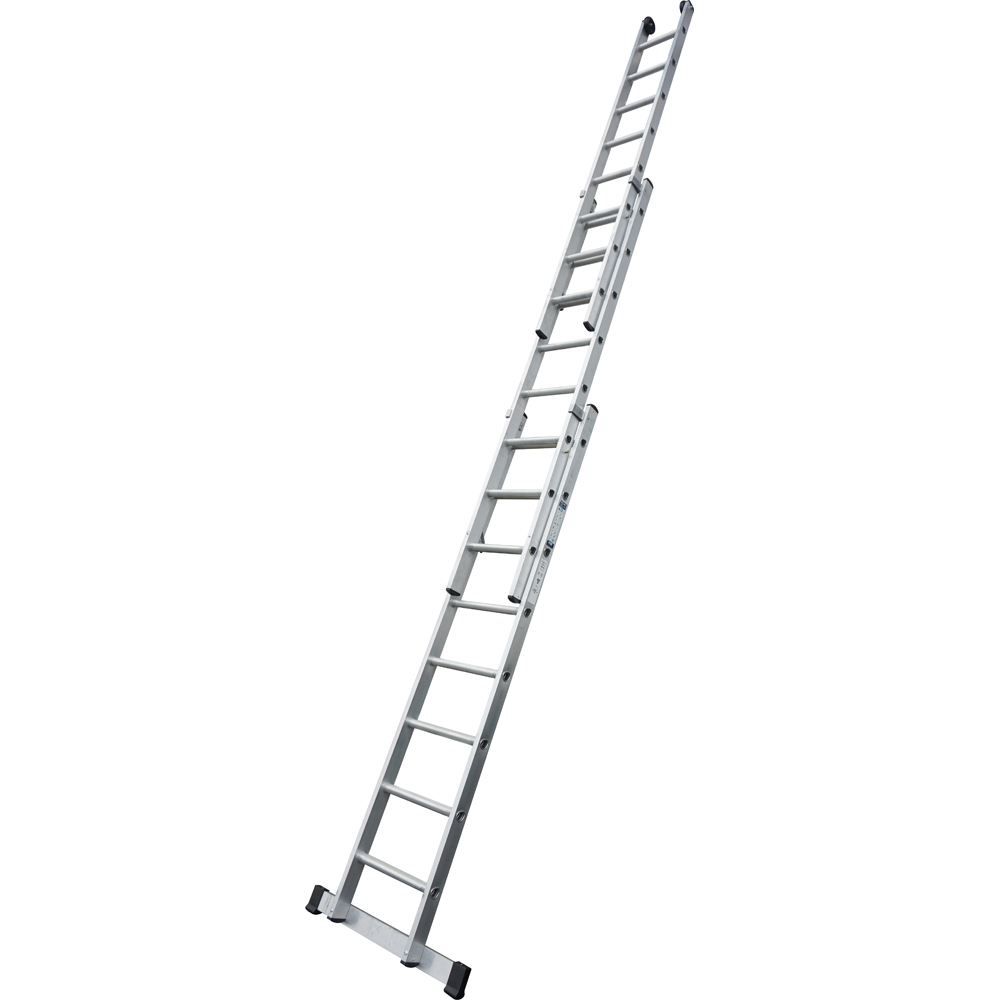 Lyte Ladders & Towers LytePro+ EN131-2 Professional Industrial 3 Section 8 Rung Extension Ladder Image 2