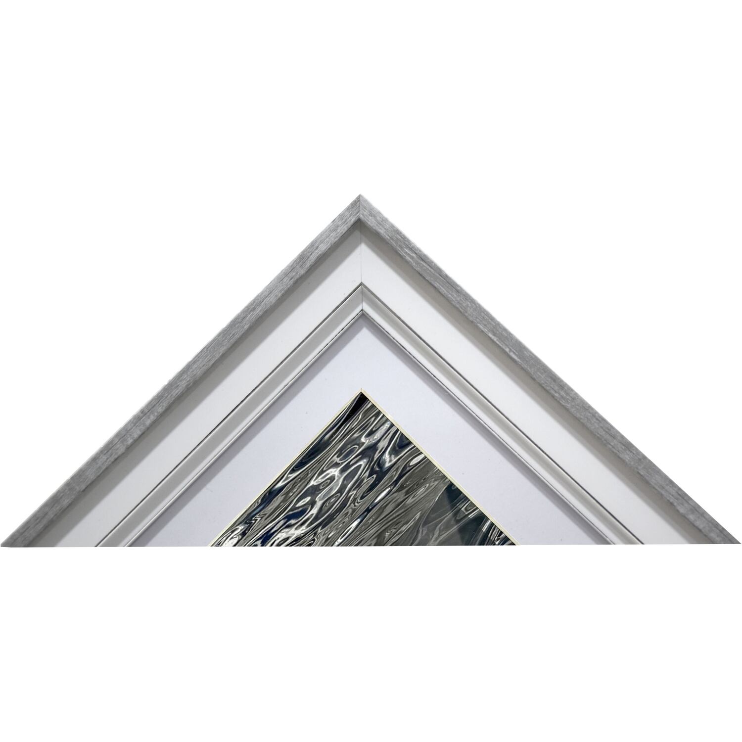 Bronwyn Silver Edge Collage Frame - Silver / 24.5cm Image 3