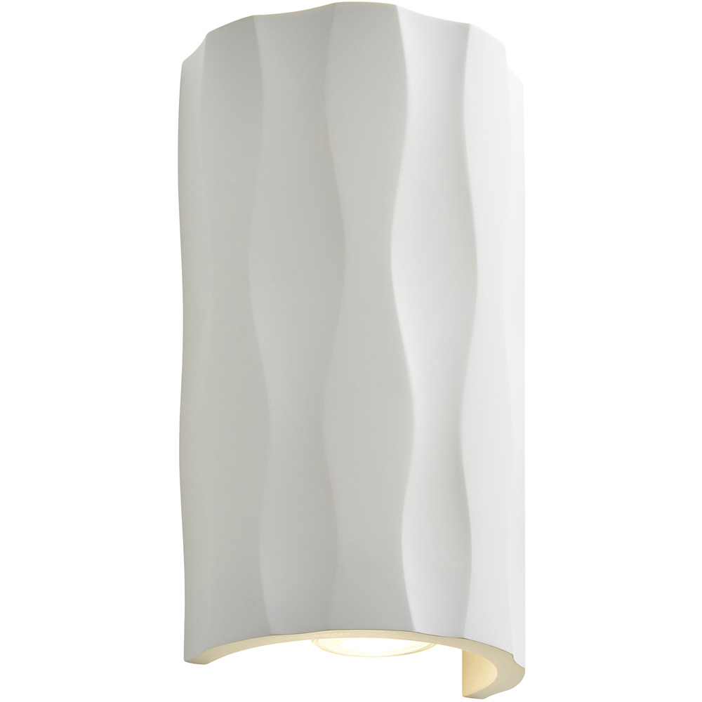 Inlight Pordis Paintable Plaster Up and Down Wall Light Image 3