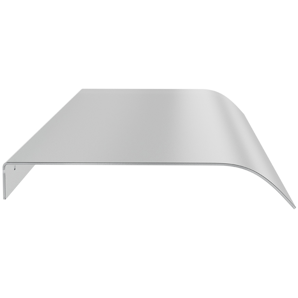Living and Home Arched Frosted Awning Canopy 1.2m Image 3
