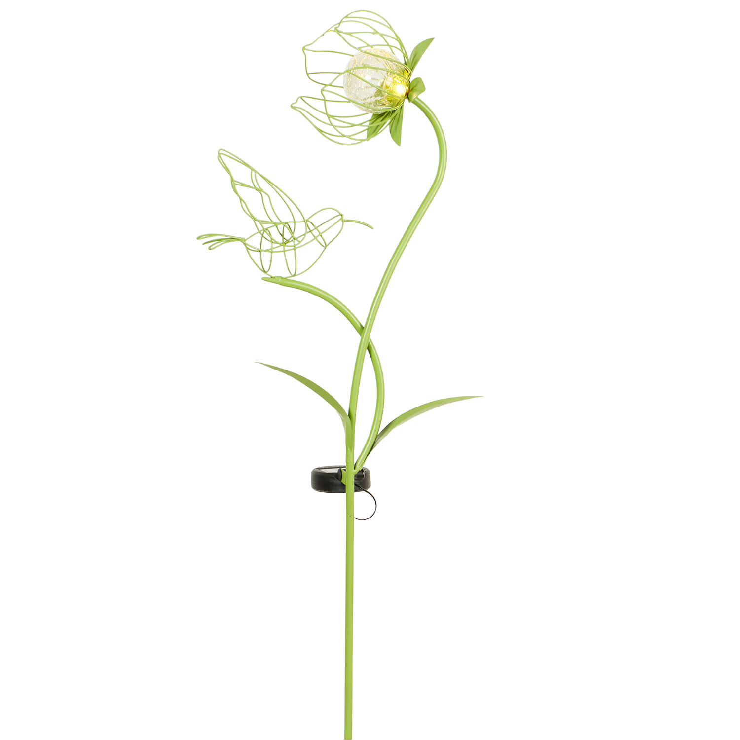 Solar Floral Wire Stake Light - Multicolour Image 4