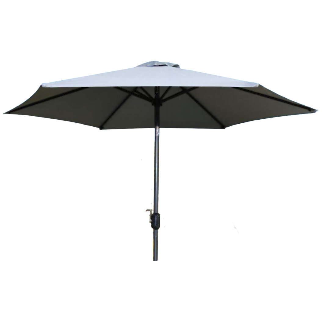 Grey Crank and Tilt Parasol 3m Image 1