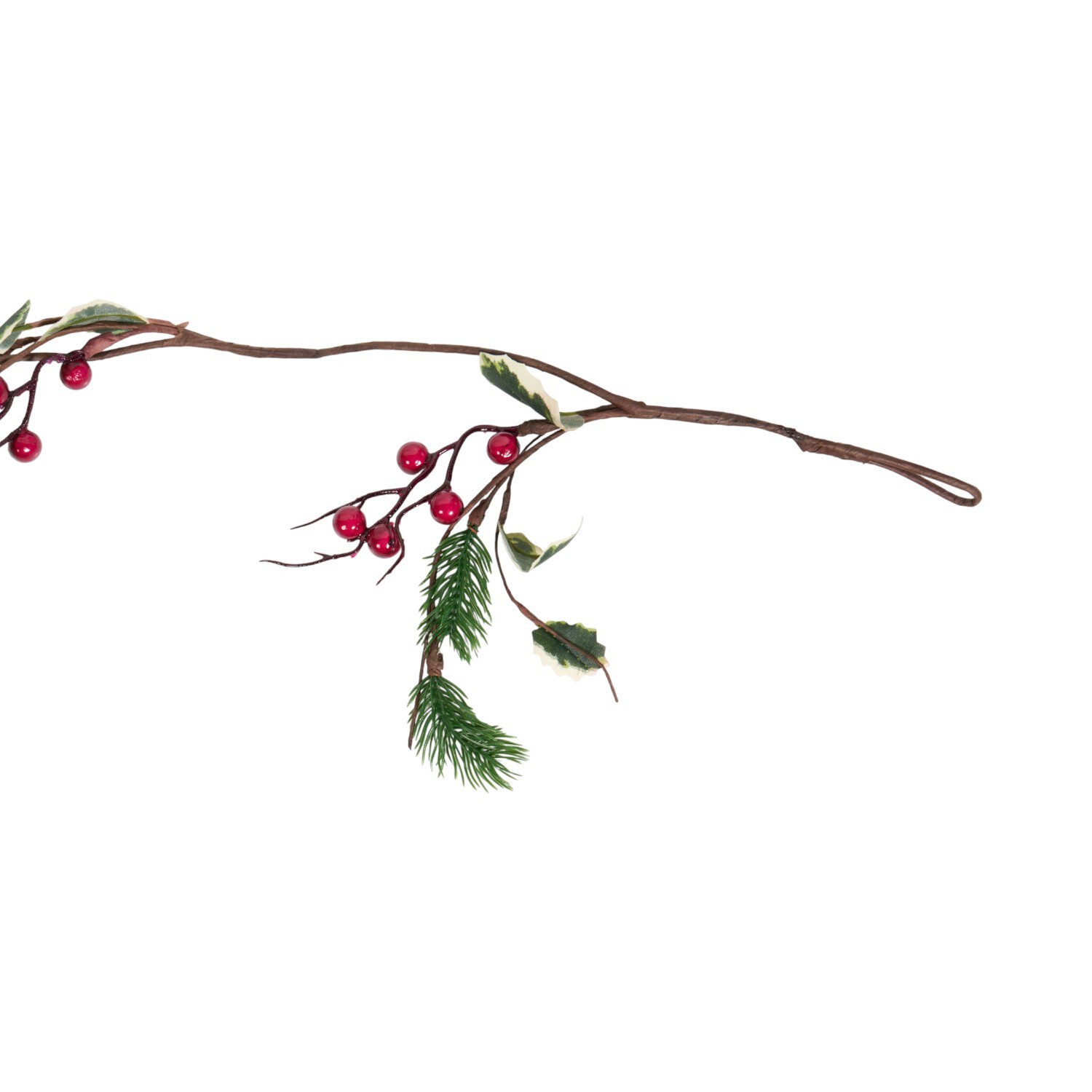 Small Berry and Pinecone Garland Image 4