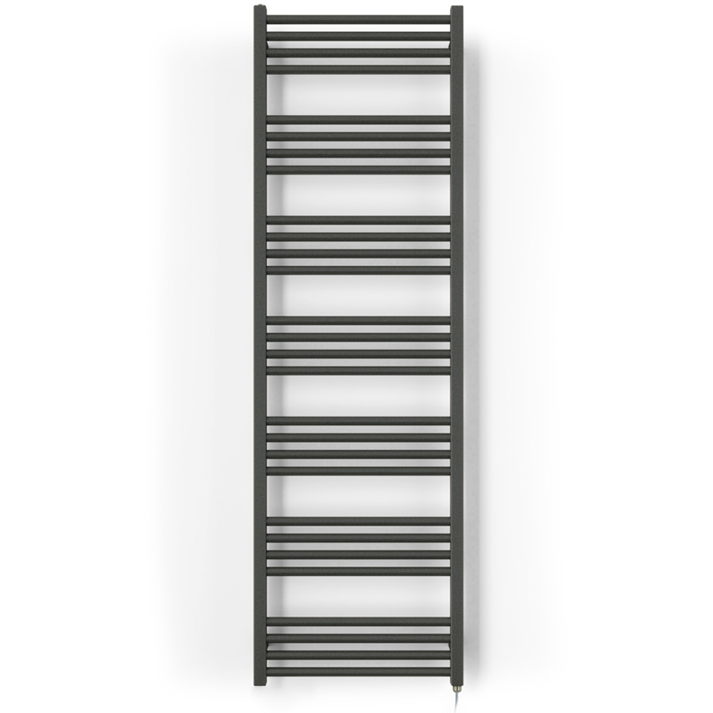 Terma Fiona E Sparkling Grey Electric Towel Rail 1620 x 500mm Image 3