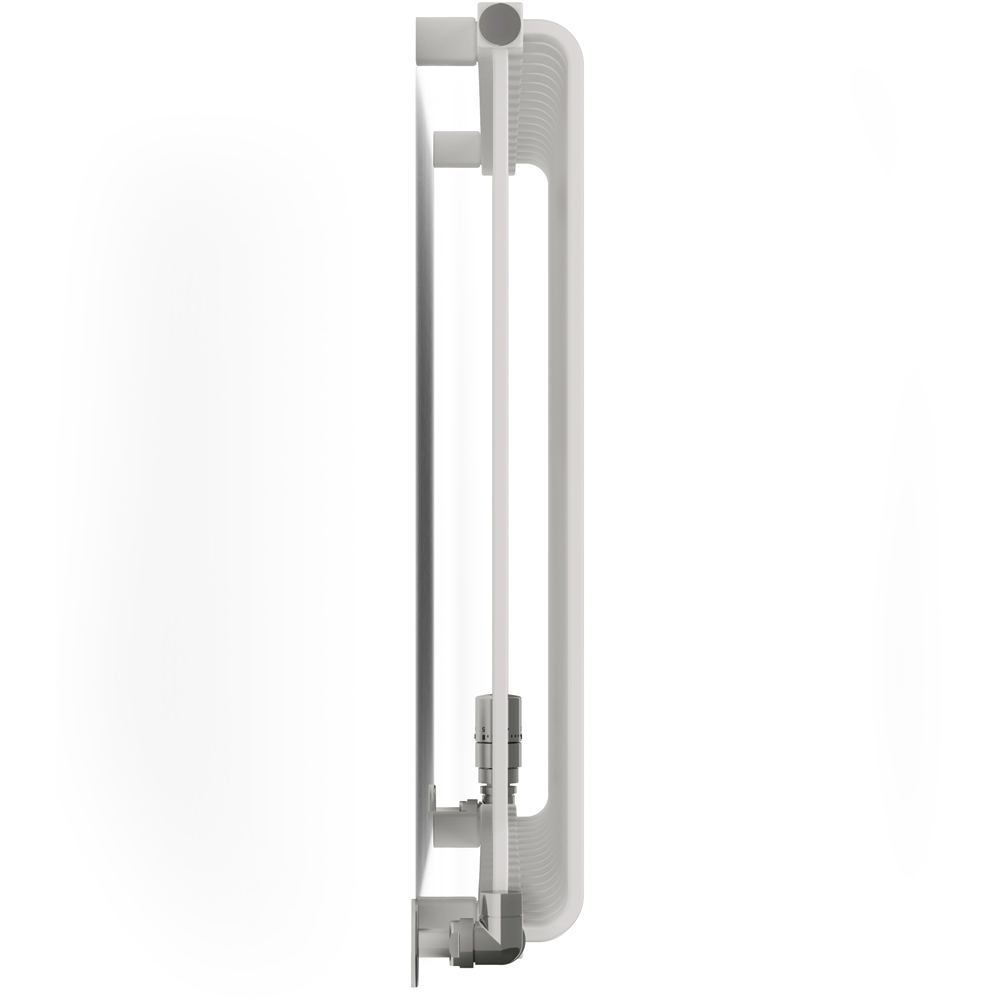 Terma Warp Room 3945 BTU Matt White Radiator 630 x 1045mm Image 4