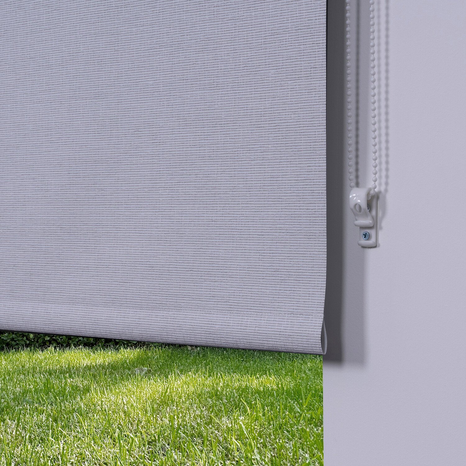 Trends Jute Textured Blackout Blind - White / 60cm Image 2