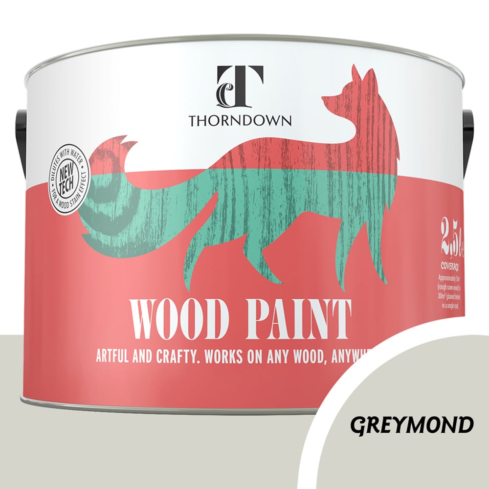 Thorndown Greymond Satin Wood Paint 2.5L Image 4