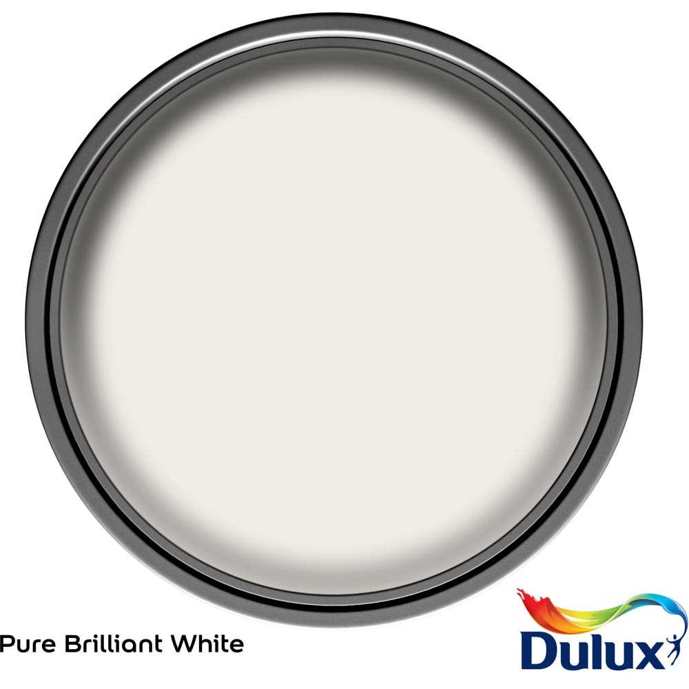 Dulux White Wood Primer & Undercoat 750ml Image 3
