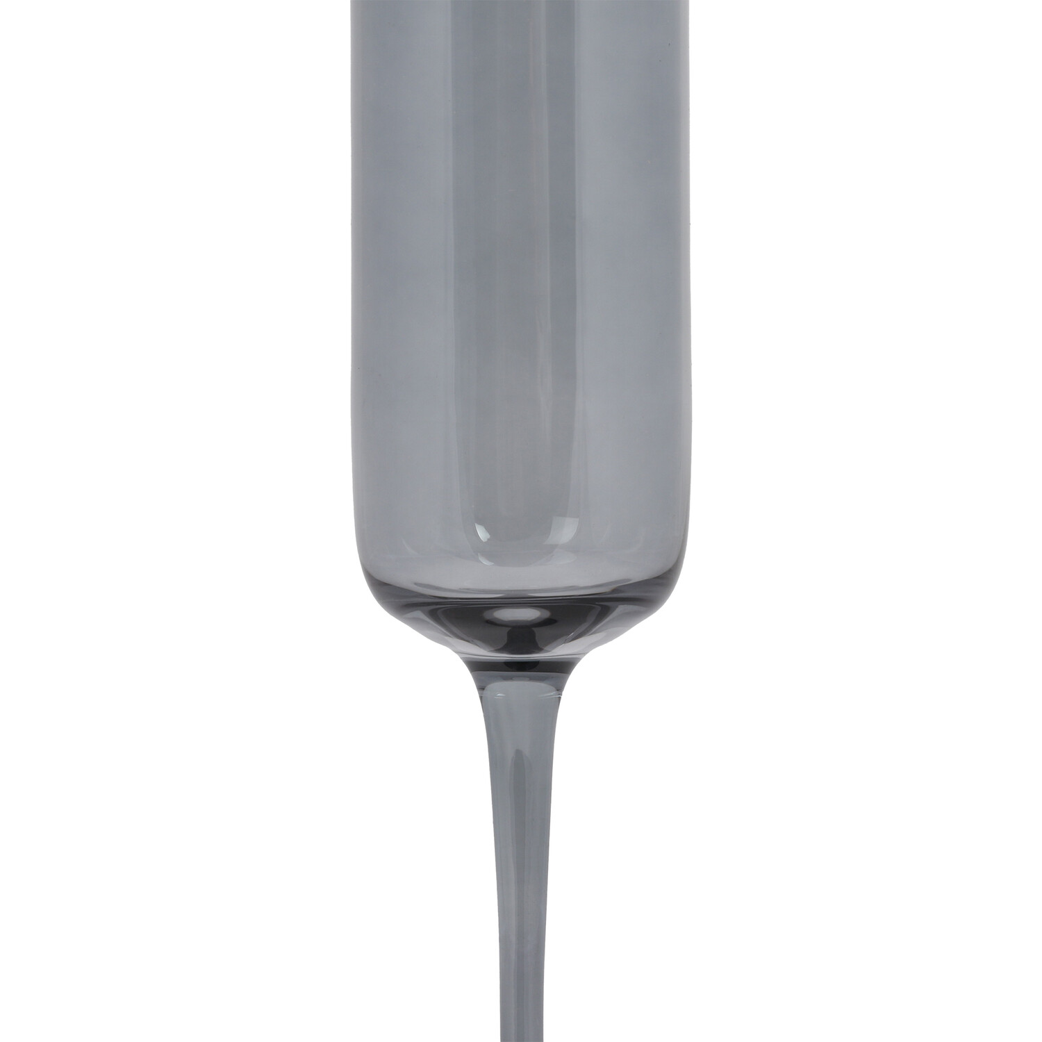 Set of 4 Retreat Champagne Flutes - Smoke Image 2