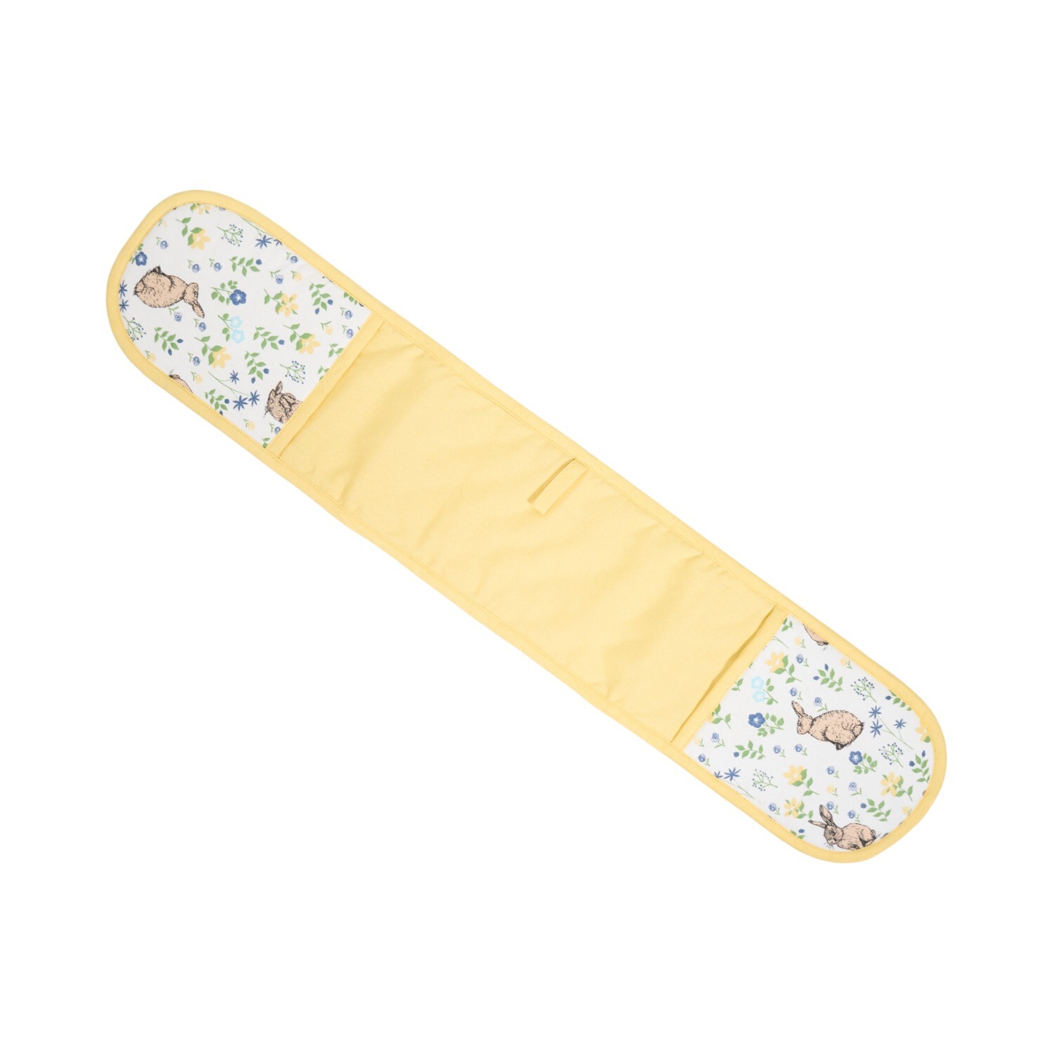 Floral Bunny Double Oven Glove Yellow Image 3