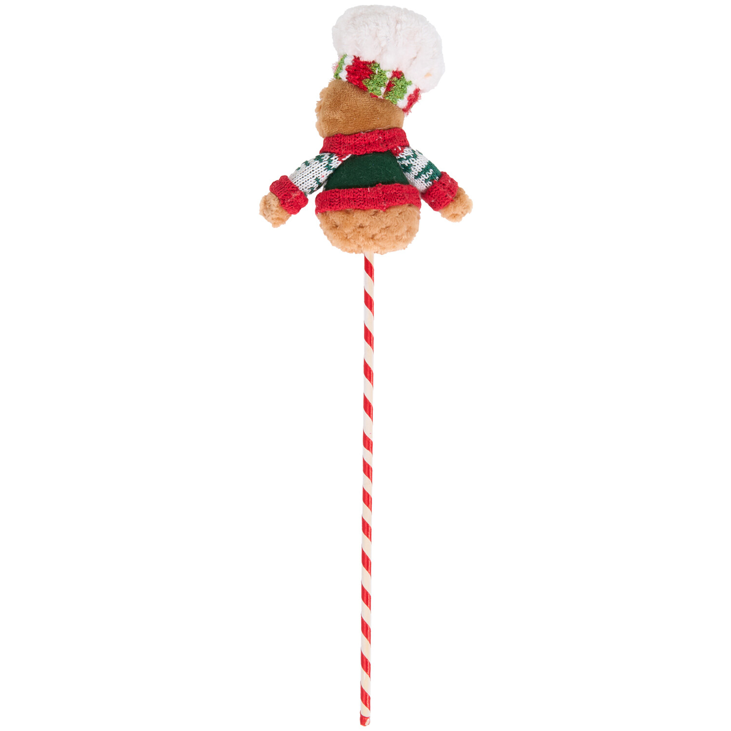 Plush Gingerbread Pick Neutral Image 5