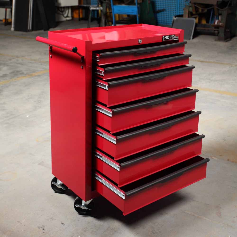 Hilka Heavy Duty 7 Drawer BBS Tool Trolley Image 4
