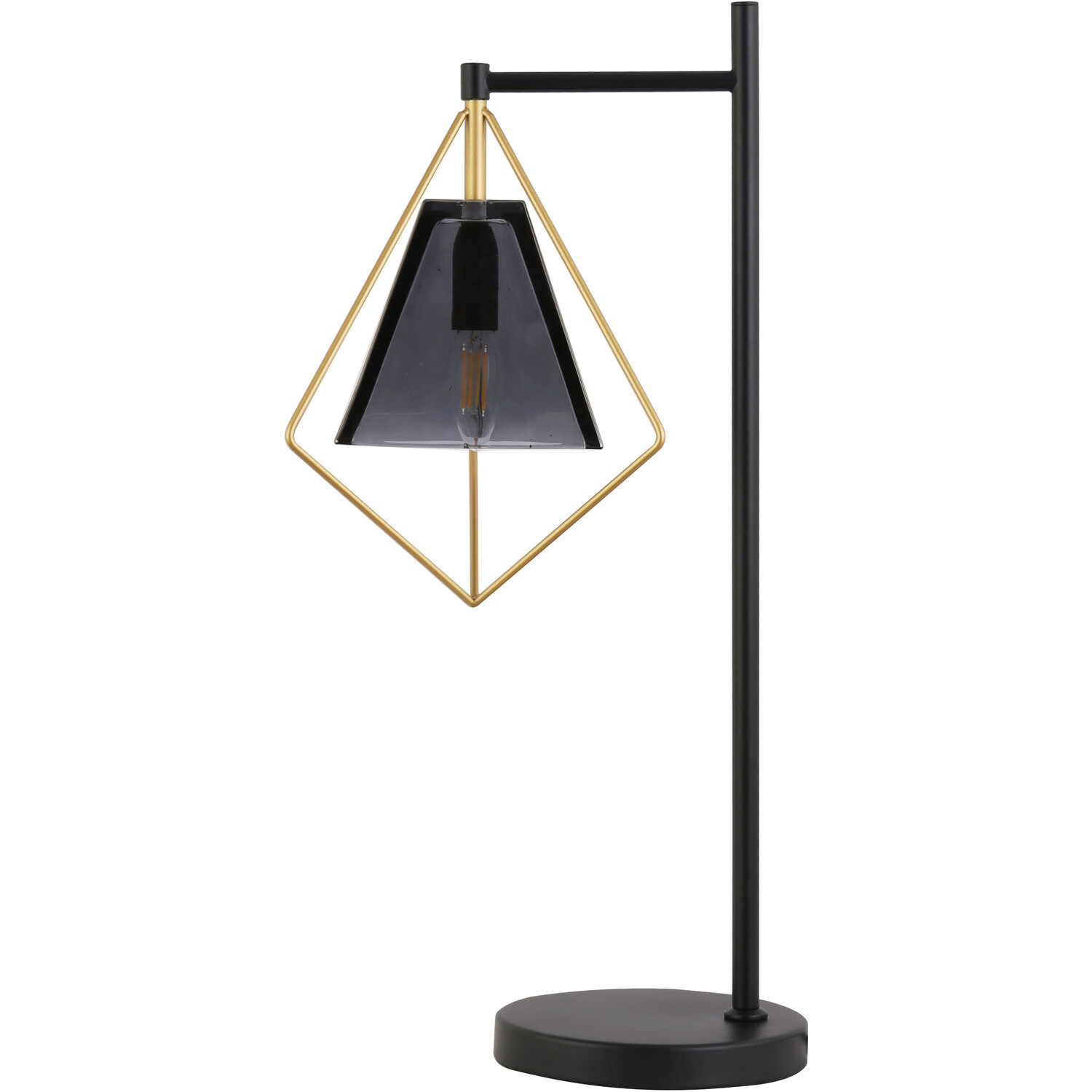 Parker Table Lamp Black and Gold Image 1