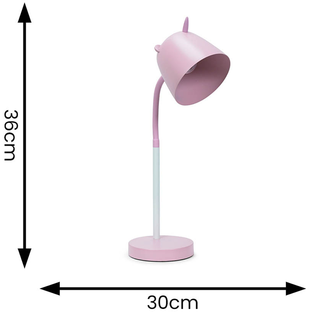 ValueLights Unicorn Desk Table Lamp with LED Lights Image 8