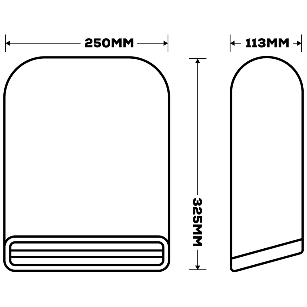 TCP Downflow Ceramic Wall Mounted Heater 2000W Image 7