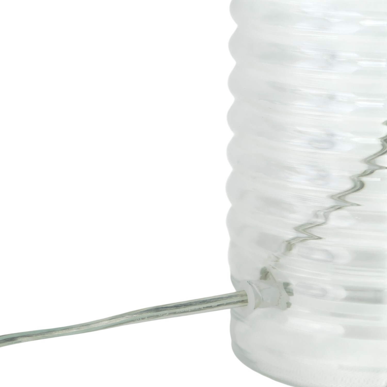 Cadance Glass Table Lamp Clear Image 6