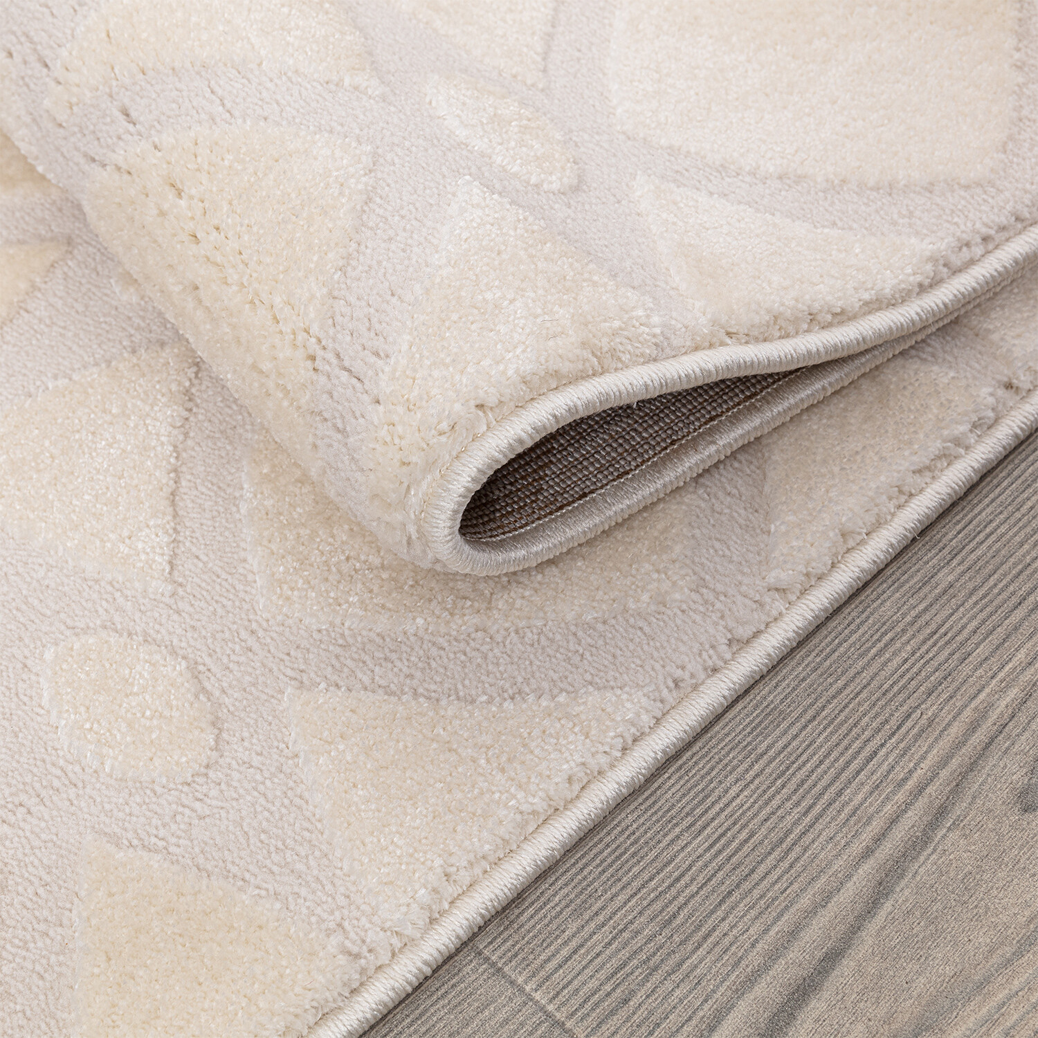 Lemonde Geo Rug - Cream / 120cm Image 3