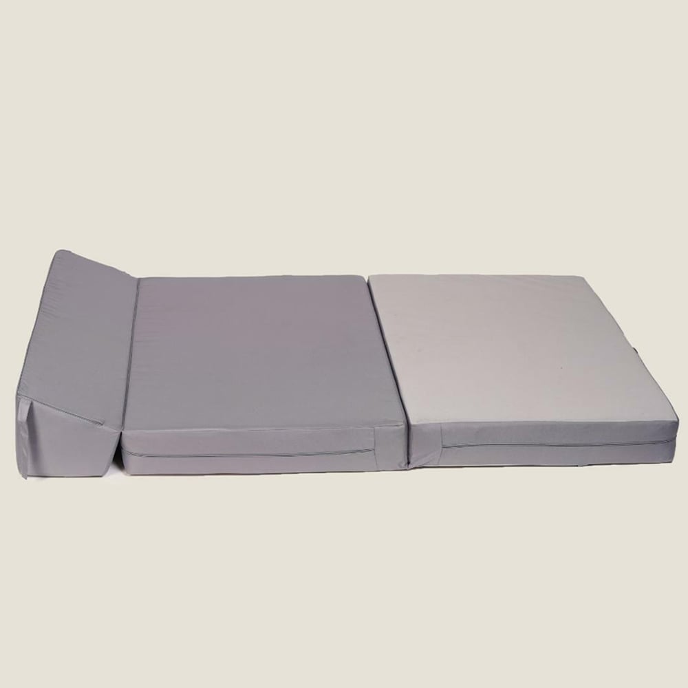 Kaikoo Double Grey Foldable Bed Image 4