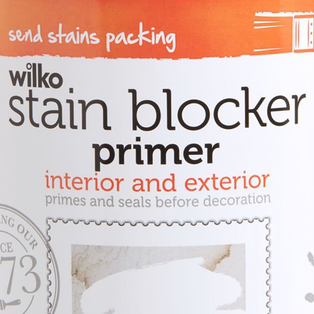Wilko White Stain Blocker Primer 750ml Image 4