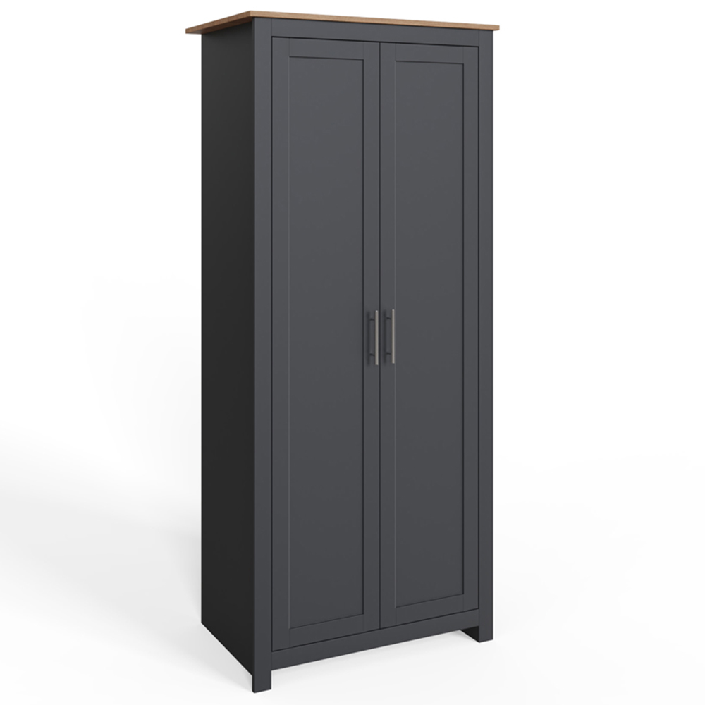 GFW Lancaster Slate Blue 3 Piece Bedroom Furniture Set Image 2